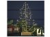 Gold wire tree with led lights for Christmas decoration