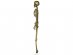 Gold skeleton for a Halloween theme party decoration