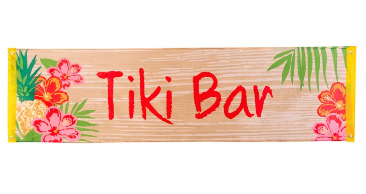 tiki bar party supplies